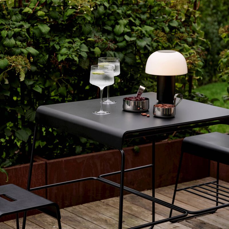 Zone Bord 75 x 58 x 75 cm i black pulverlakeret, A